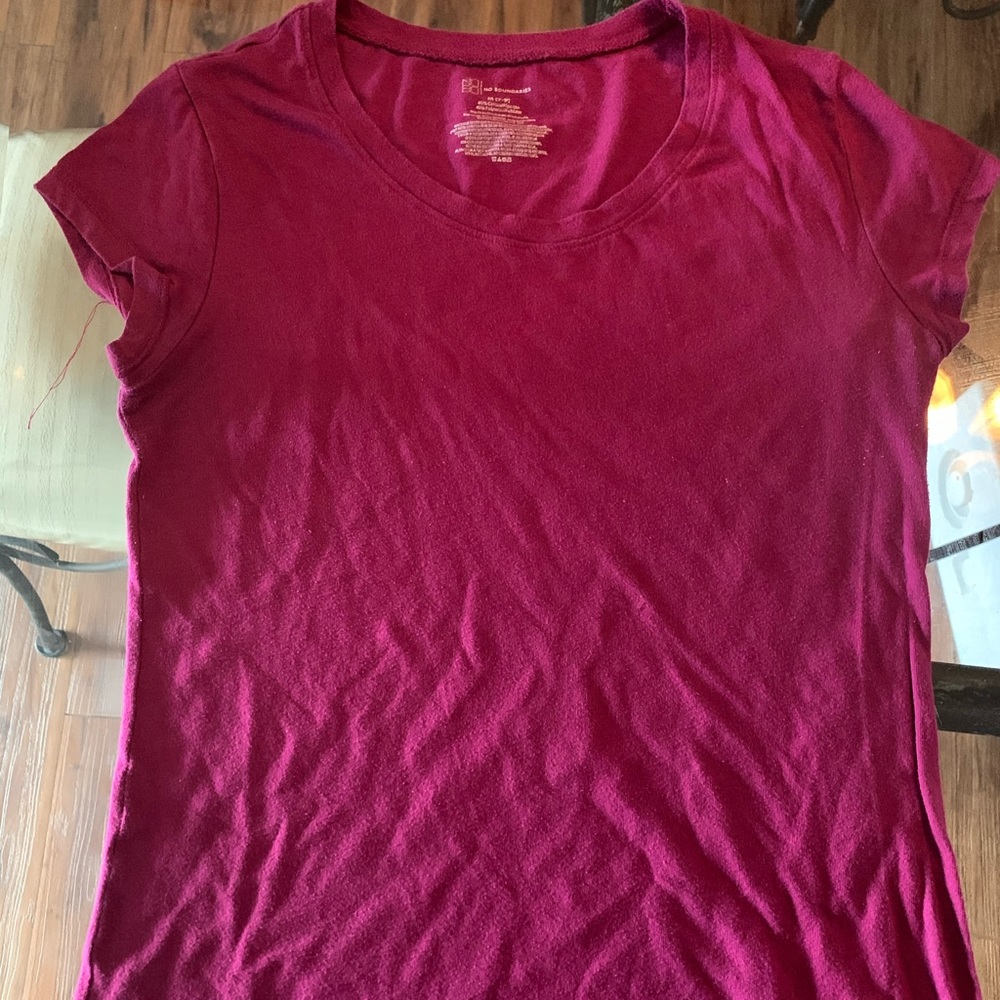 Soft Plain purple shirt